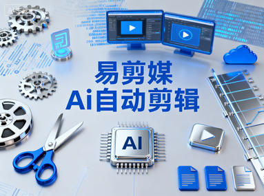 易剪媒 1.2Ai自动剪辑短视频 短视频一键去水印-稀缺资源网