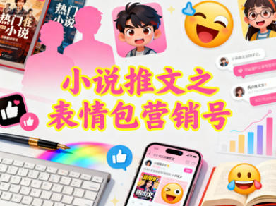 【精】小说推文之表情包营销号，这个傻瓜式玩法，新手也能快速起号出单-稀缺资源网